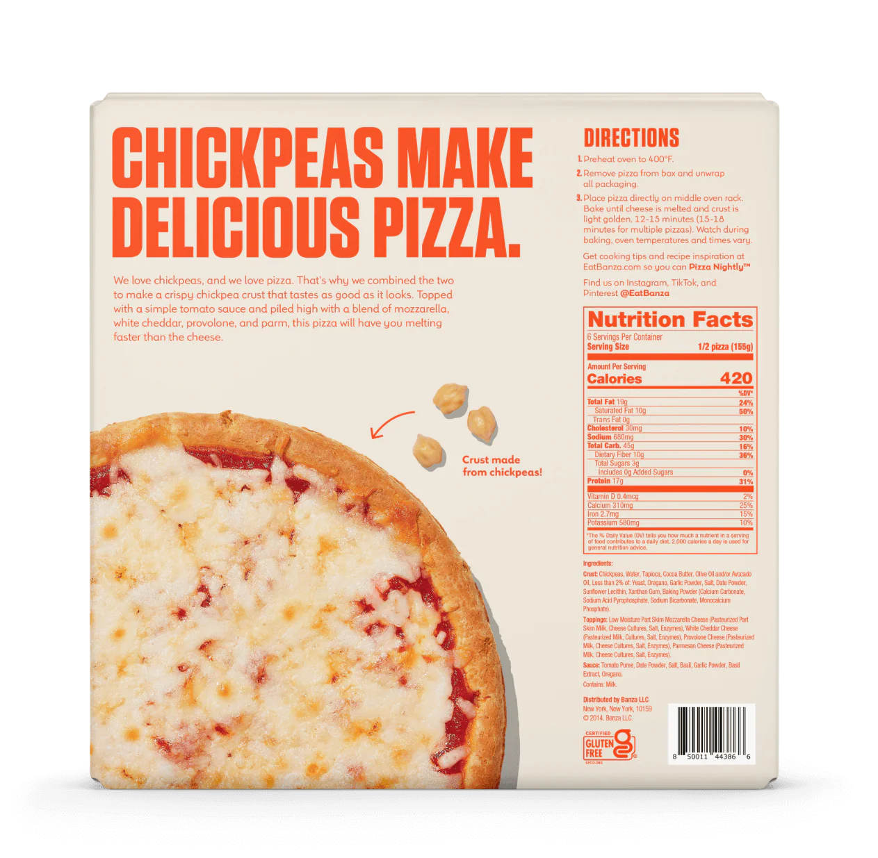 Four Cheese Pizza - Image 2